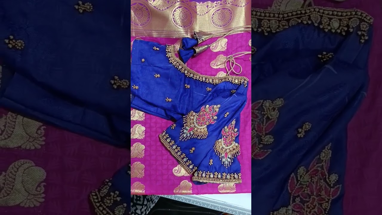 Arya work blouse - YouTube