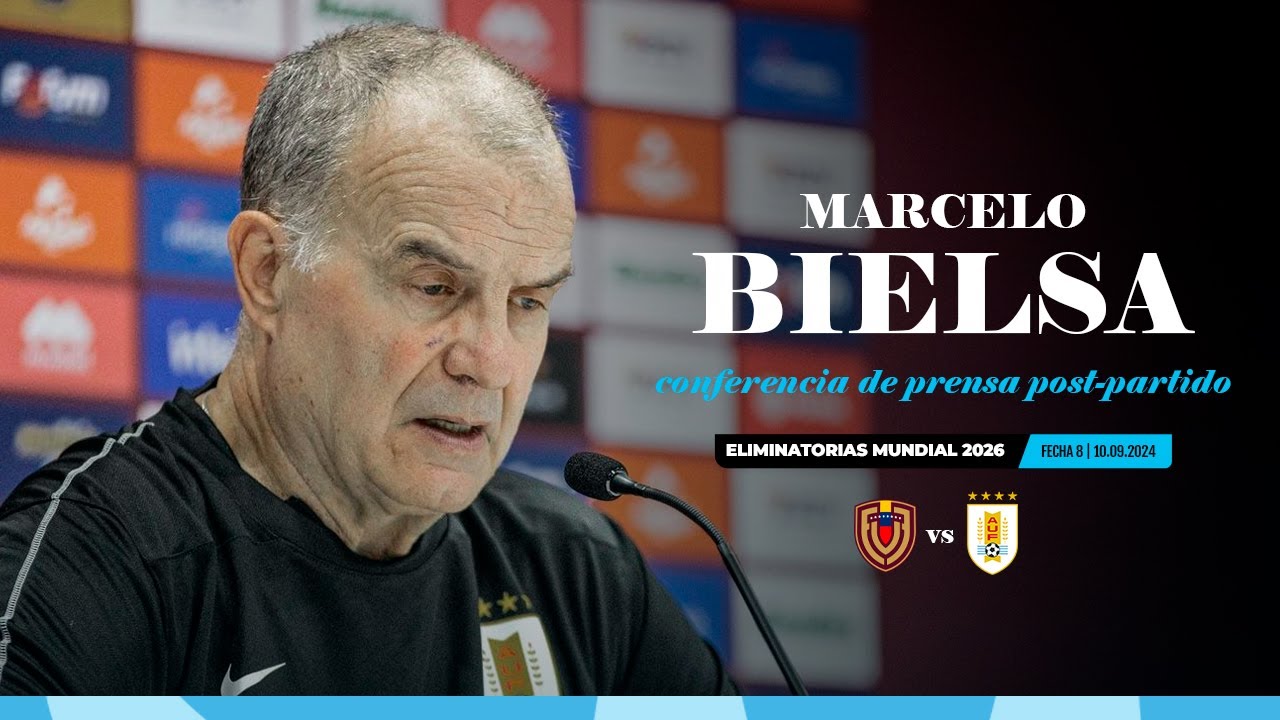 Conferencia de Prensa | Marcelo Bielsa | Venezuela 0-0 … — Transcript