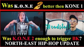 GNIE KONE 2 PUBLIC REACTION(Comments) DISS BK  | KONE 2 vs KONE 1 | RAP KAAND NORTH EAST HIP-HOP