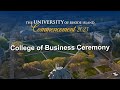 2023 College of Business Ceremony