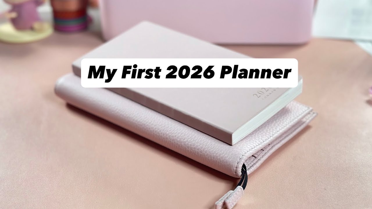 Мой первый планировщик на 2026 год | Sterling Ink N2