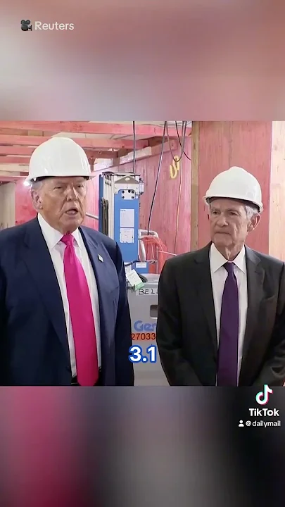 Trump and the Fed Chair arguing over renovation costs looks straight out of a comedy skit