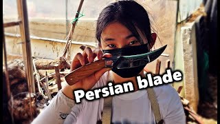 Make a Persian knife from a leaf spring