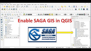 Hoe SAGA GIS in QGIS inschakelen | SAGA GIS wordt niet weergegeven in QGIS