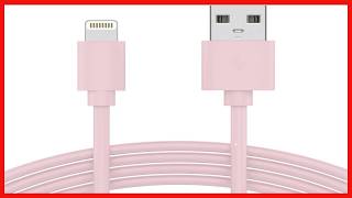 Reliable 10-Foot iPhone Lightning Charger Cable with Fast Charging and Durability