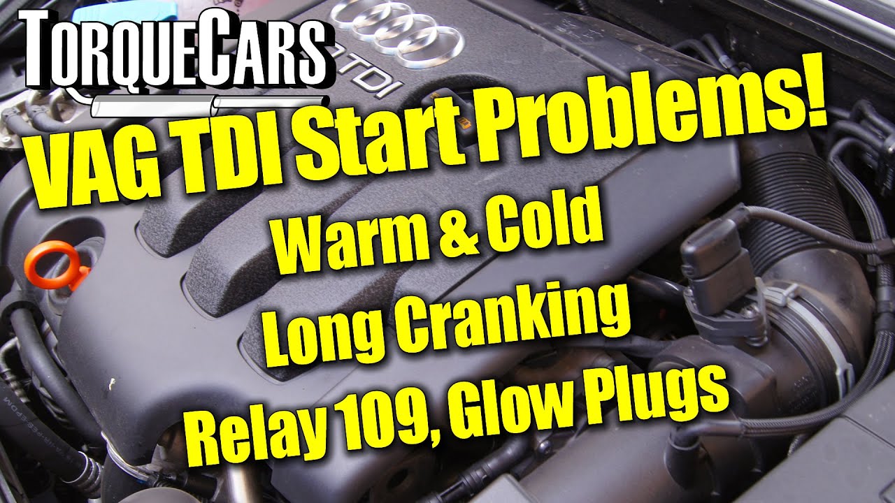 VW Group Diesel Engine Fix Warm &amp; Cold Start Issues [Seat VW Skoda Audi ...