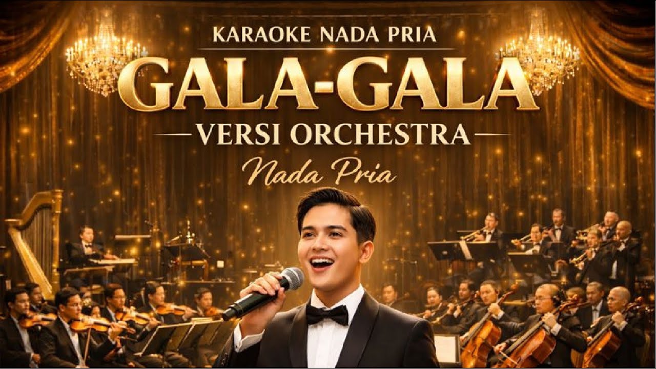 KARAOKE GALA GALA   H  RHOMA IRAMA VERSI ORCHESTRA NADA PRIA