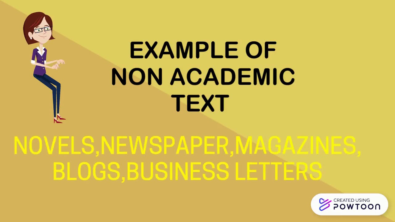 ACADEMIC AND NON ACADEMIC TEXT EAPP YouTube