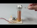 Mini Bobina de TESLA con Transistor BD139