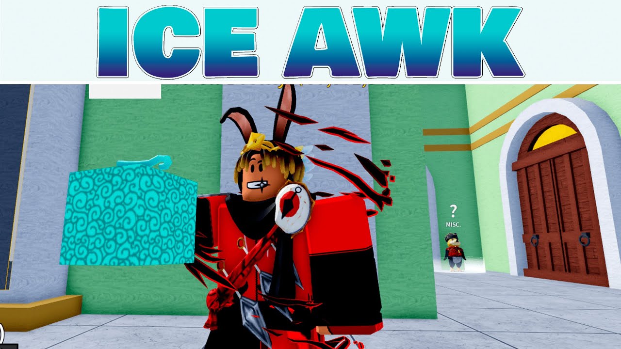 TESTANDO A ICE DESPERTADA (ICE AWAKENING) - BLOX FRUITS - ROBLOX 