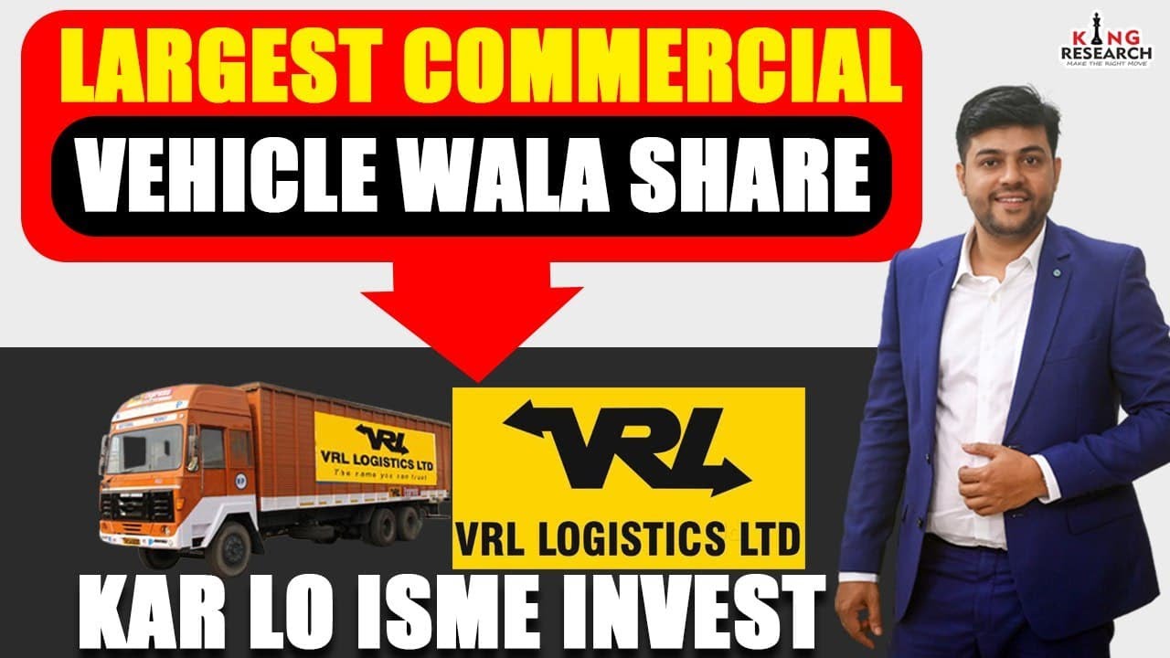 #VRL Logistics Complete Chart Analysis | Logistics Segment Ki BIG ...