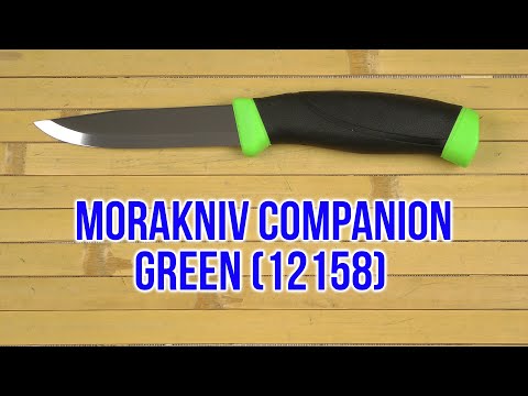 Распаковка Morakniv Companion Green (12158)