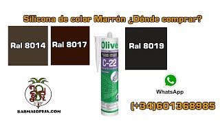 Venta de Silicona MuLiuso Olivé 280ml - Pinturas Villares