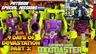 Patreon Special Missions: Combiner Wars Devastator [Part 3 of 9] - MIXMASTER
