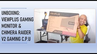 Gaming Monitor and CPU Gaming Set || Unboxing