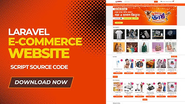 Laravel Ecommerce Shop Script Download - Source Code