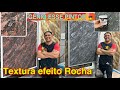 TEXTURA DECORATIVA EFEITO ROCHA 🪨:текстура камня #decor #dinheiro #rocha