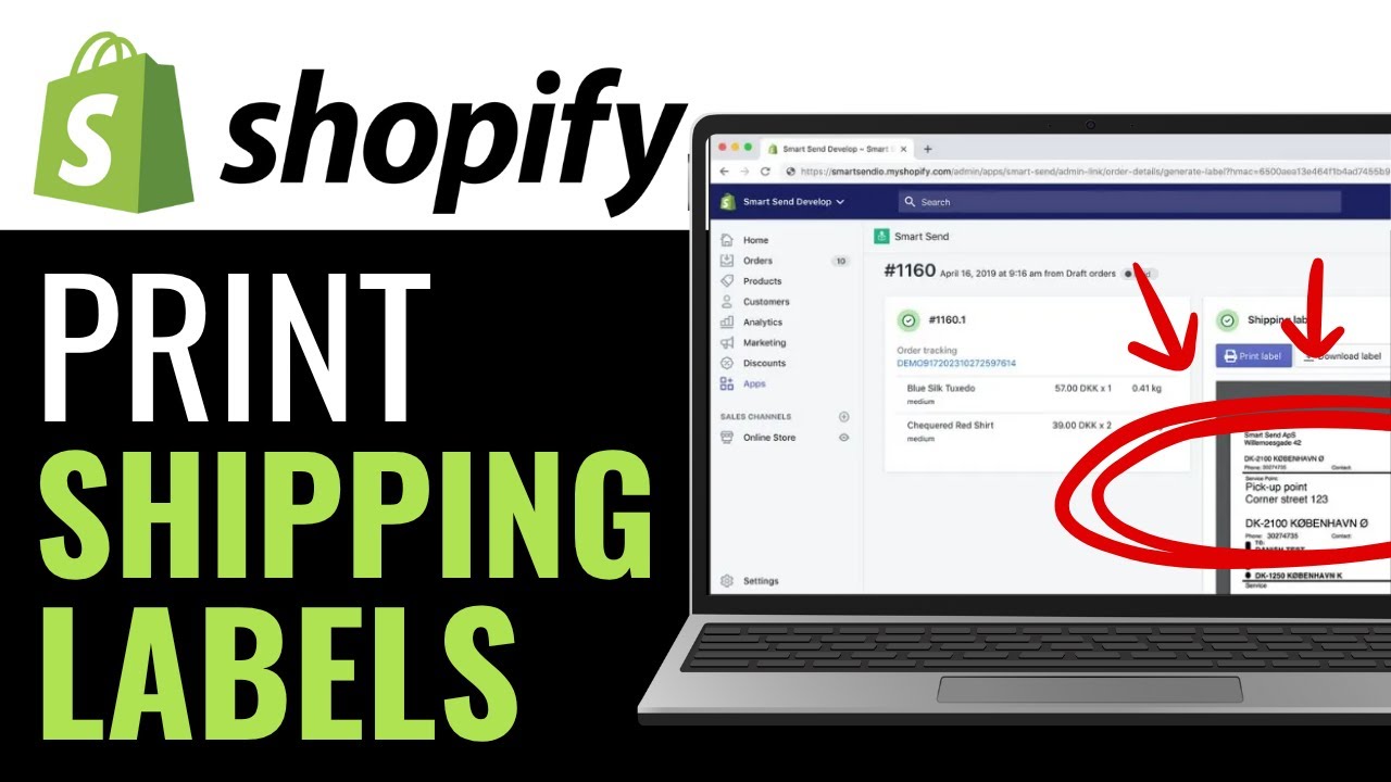 How to Print Shipping Labels on Shopify (2025 UPDATED GUIDE) - YouTube