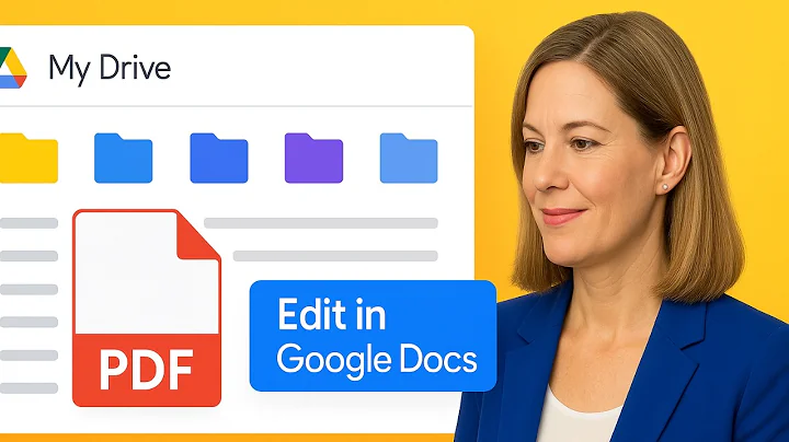 Convert a PDF to Google Docs: Upload, Open & Edit (Step-by-Step)