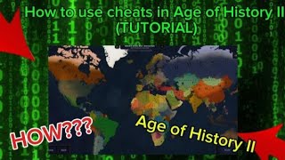 How to use cheats in Age of History II (TUTORIAL)