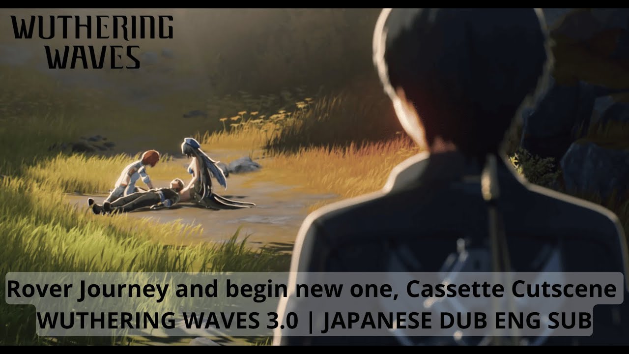 (EPIC) Rover Journey and Begin new, Cassette Cutscene | Wuthering Waves 3.0 | Japanese Dub Eng Sub
