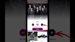 AMA voting tutorial 💜 army vote for BTS 🫶