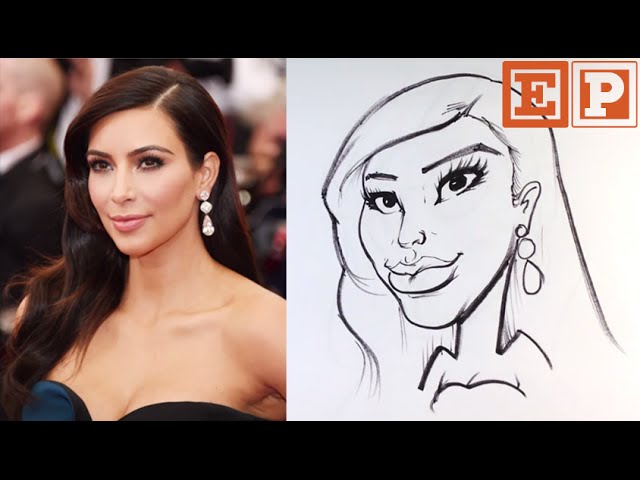 Kim kardashian Drawing by Darey Popoola  Saatchi Art
