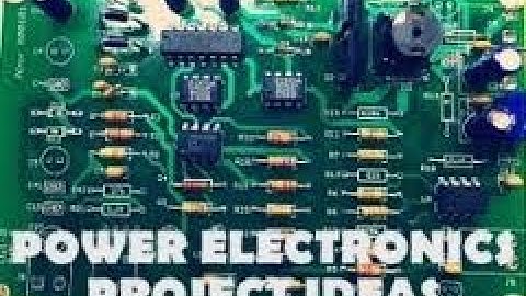 Power Electronics Semester Project, Triggering of TRIAC and SCR using DIAC