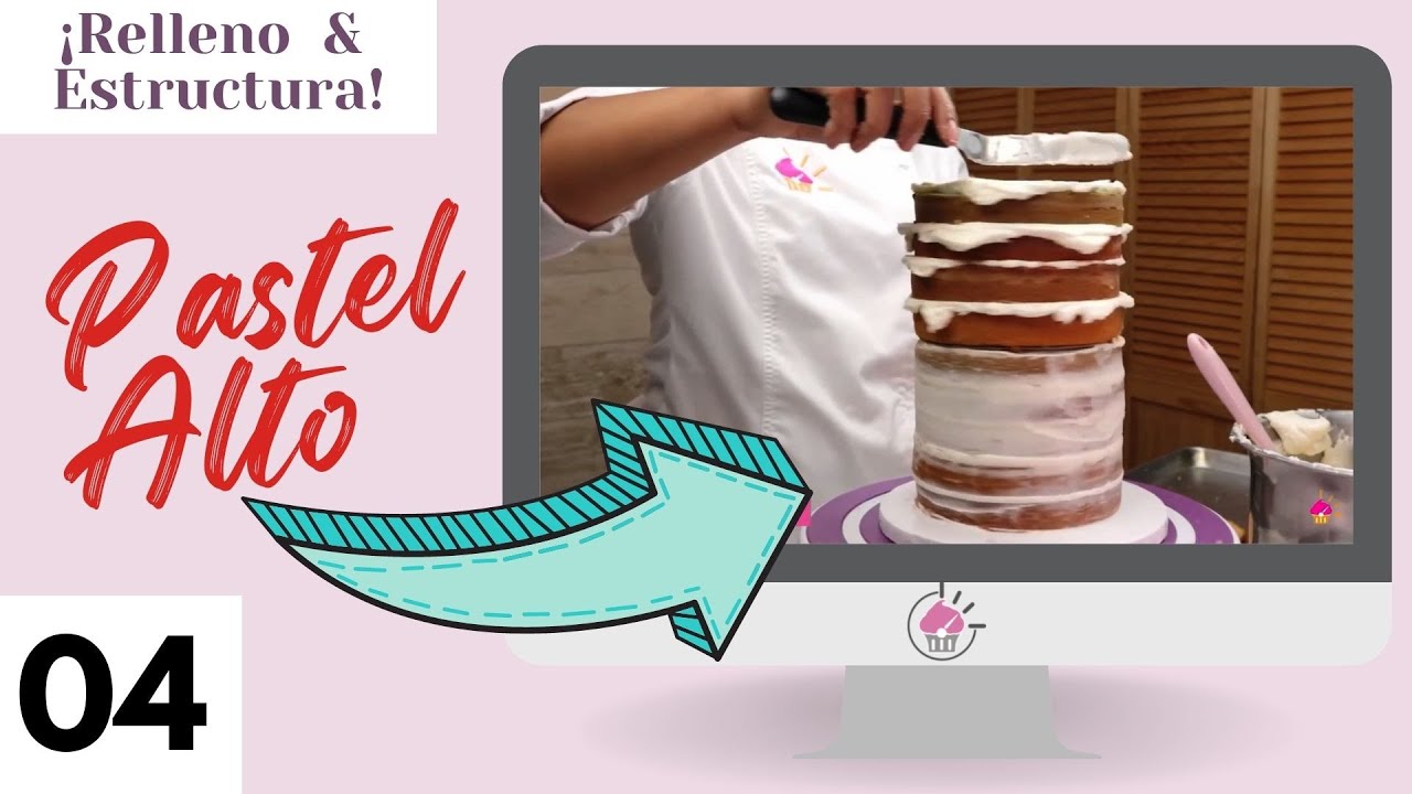 TUTORIAL #4 - CÓMO ensamblar Y picar un PASTEL ALTO 🎖🎖🎖