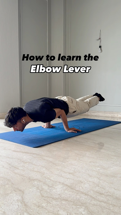 The only ELBOW LEVER Tutorial You Will Ever Need #shorts #calisthenics