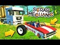 У ДАЛЬНОБОЙЩИКОВ ОТЛЕТЕЛО КОЛЕСО ПРЯМО НА ХОДУ! МУЛЬТИК в  Scrap Mechanic