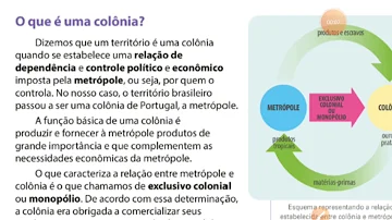 O que é uma colônia história?
