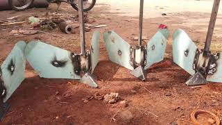 Manufacturing of ridge plough power tiller || kalappai || agriculture tool || Building Strong