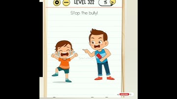 Brain Test: Tricky Puzzles || Level 322 || Stop the bullY! || Answer ||