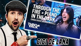 Gigi De Lana and The Gigi Vibes - Through the Fire × Piano in The Dark (REACTION!!!)