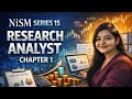 NISM Series 15 Research Analyst | Chapter 1 Explained (Full Guide)