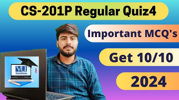 CS201P Regular Quiz 4 || Introduction to Programming Practical Regular #Quiz4