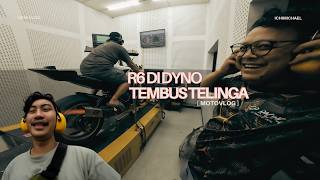 PERTAMA KALI LIAT DYNO TEST DI INDONESIA! Yamaha YZF-R6 SUARANYA GILA BANGET