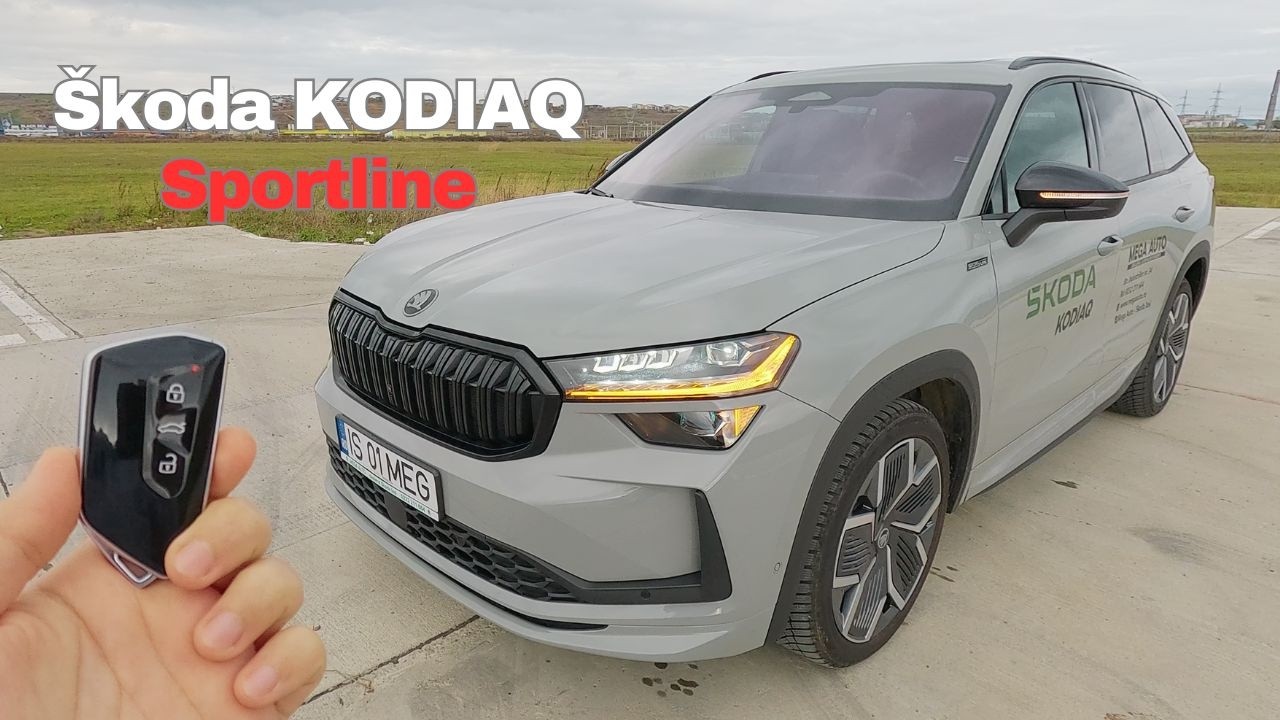 Skoda Kodiaq Sportline 2025 (2.0 TSI 204 DSG 4x4) POV Test Drive