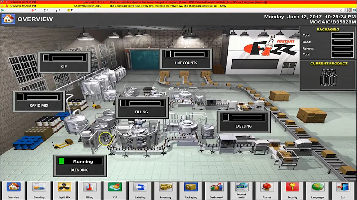 RSLogix 5000 InstantFizz Part 3 | HMI System Emulation & Testing