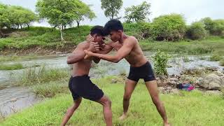 Dangal Between Two Desi Boys | Exclusive Wrestling Battle wrestling