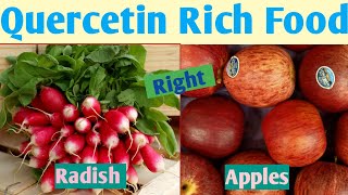 What foods have Quercetin? Quercetin rich foods/What foods have Quercetin in hindi