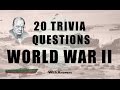 20 Trivia Questions (World War 2) No. 1