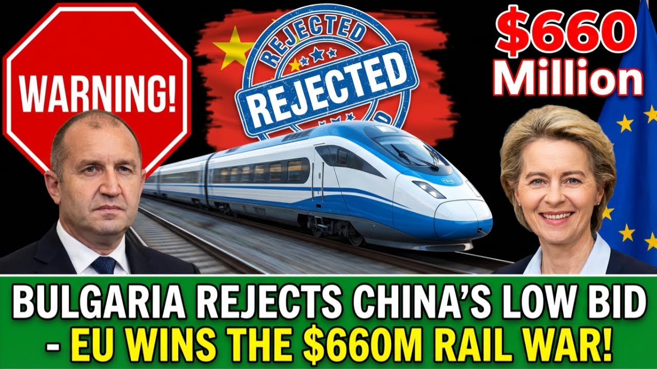 Bulgaria Rejected China's $370M Rail Bid for Spain's $670M—Spain Just Quit