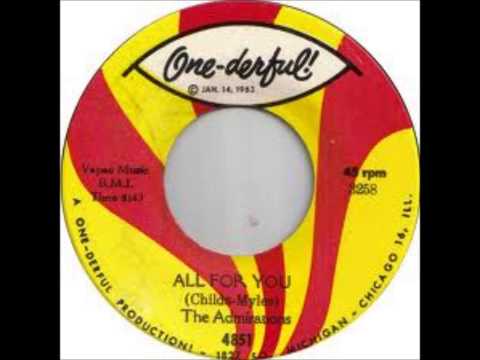 The Admirations - All For You 1967