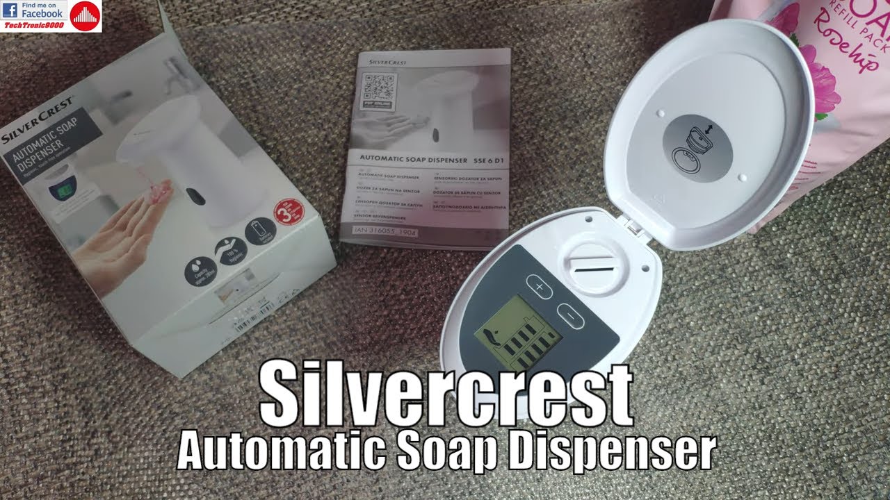 Silvercrest Automatic Soap Dispenser from Lidl YouTube