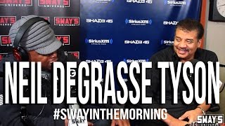 Neil deGrasse Tyson Responds to B.o.B's Flat Earth Talk + Introduces Nephew TYSON | Sway's Universe