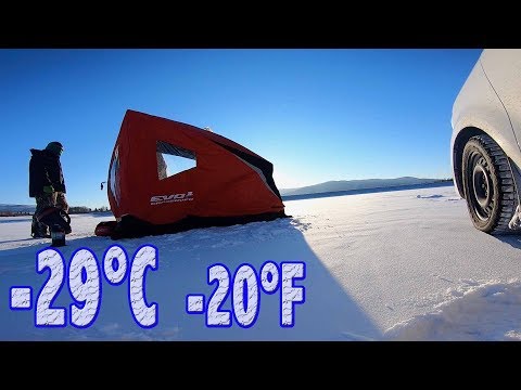 Extreme Cold Weather Ice Fishing 