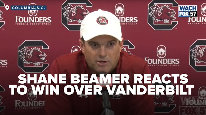 Shane Beamer reacts to win over Vanderbilt