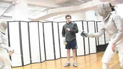 Pt 1, How to Feint in Advanced Sabre Fencing